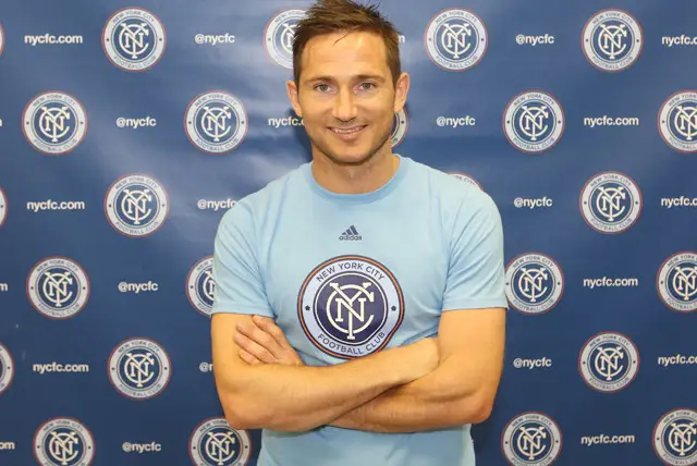 Lampard is NYCFC's fourth signing.